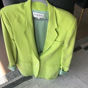 Gorgeous silk blazer Vintage